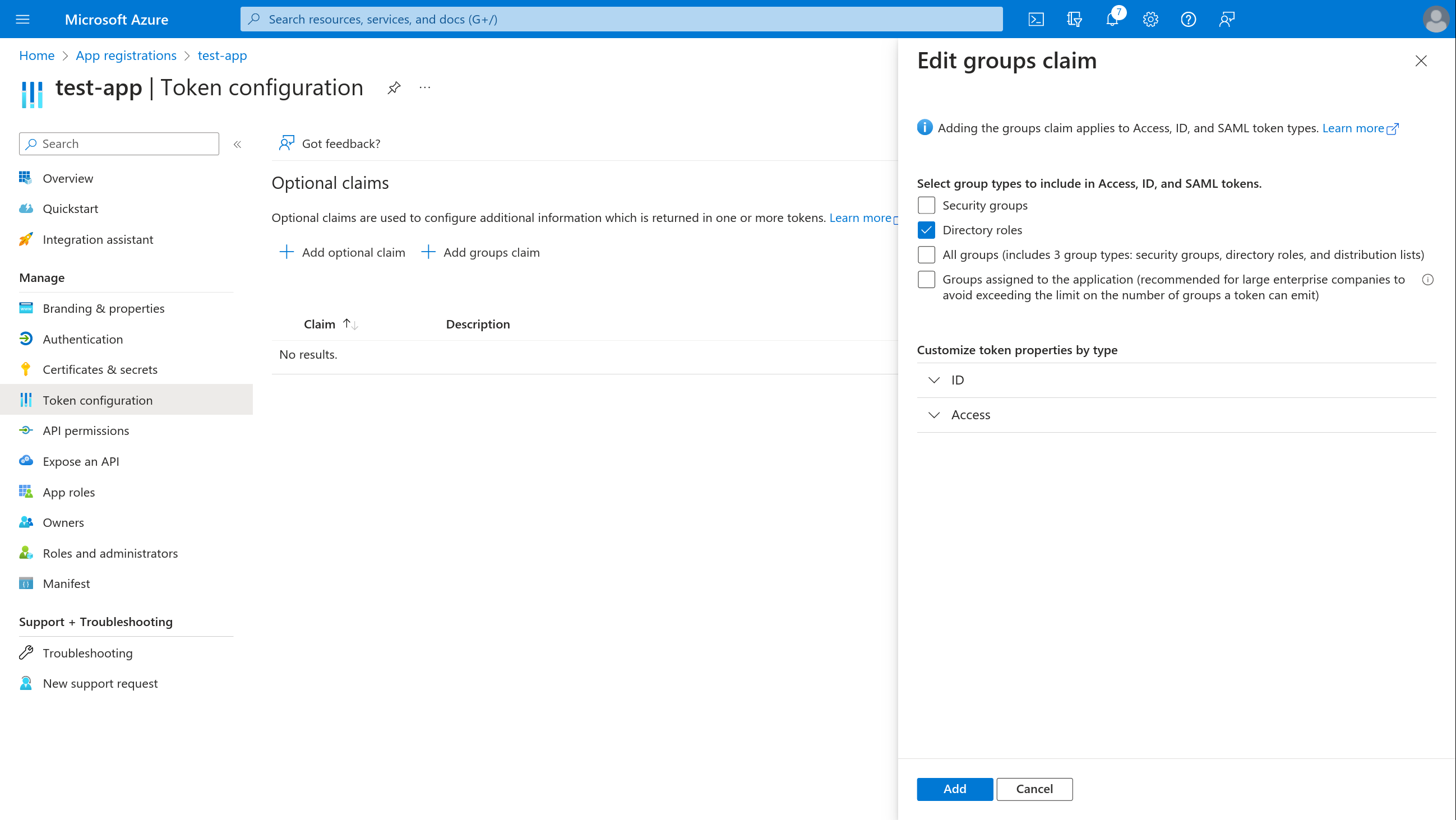 Azure groups