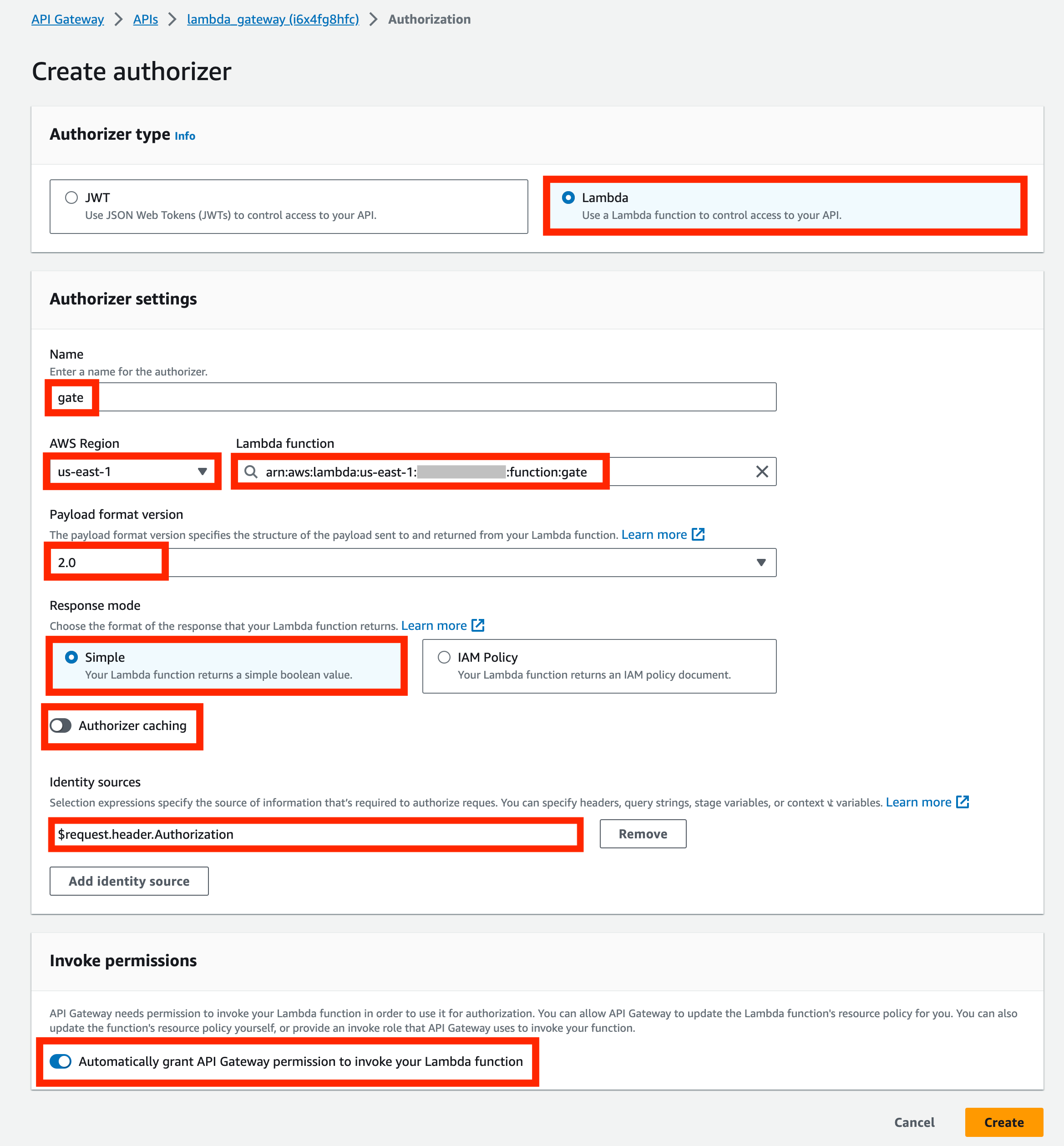 Configure Authorizer 2